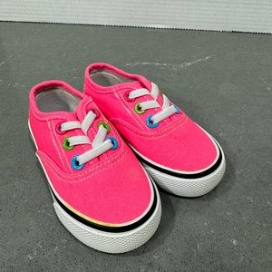 Joe Boxer Toddler Girls Pink Sneakers
